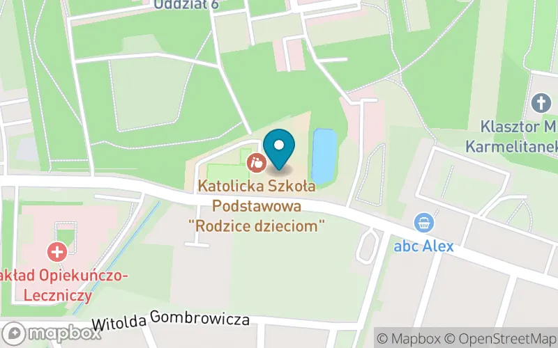 Lokalizacja: Szkoła Podstawowa "Rodzice-Dzieciom" im. Kardynała Stefana Wyszyńskiego - Prymasa Tysiąclecia