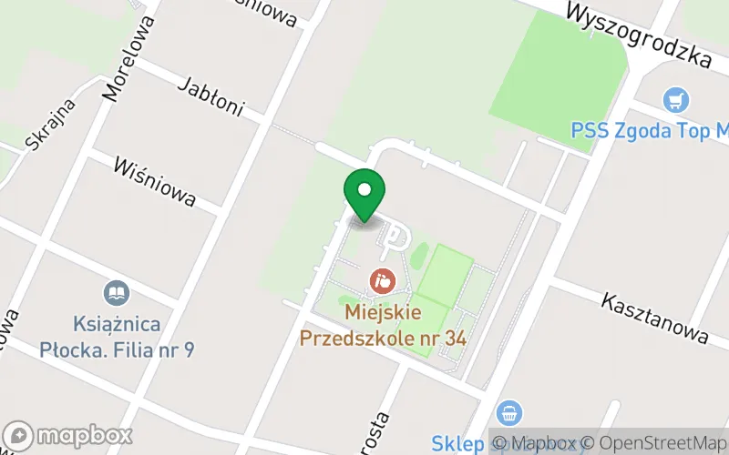 Lokalizacja: Miejskie Przedszkole nr 34 im. Kubusia Puchatka i Jego Przyjaciół z Oddziałami Integracyjnymi w Płocku
