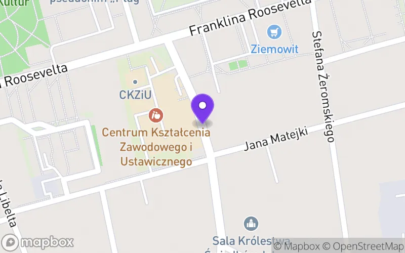 Lokalizacja: Branżowa Szkoła I Stopnia nr 1 w Gnieźnie