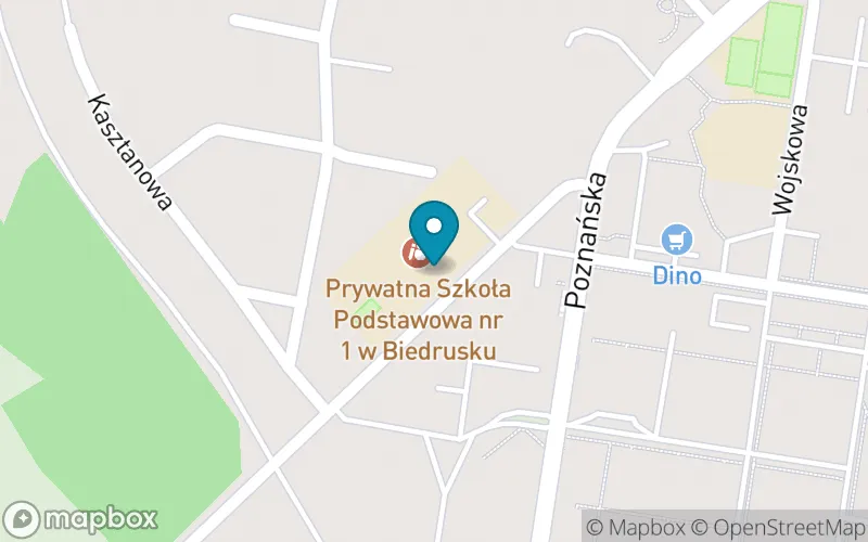 Lokalizacja: Prywatna Szkoła Podstawowa nr 1 w Biedrusku