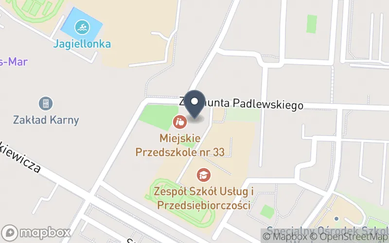 Lokalizacja: Zespół Szkół Usług i Przedsiębiorczości im. Abpa A.j. Nowowiejskiego