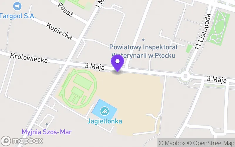 Lokalizacja: Liceum Ogólnokształcące z Oddziałami Dwujęzycznymi im. Władysława Jagiełły