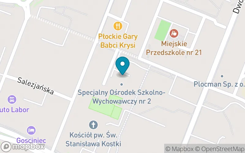 Lokalizacja: Szkoła Specjalna Przysposabiająca do Pracy