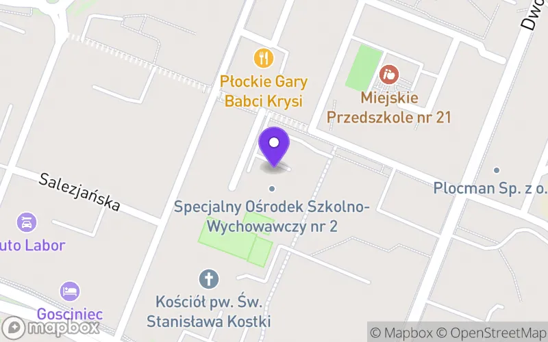 Lokalizacja: Branżowa Szkoła I Stopnia nr 6 Specjalna