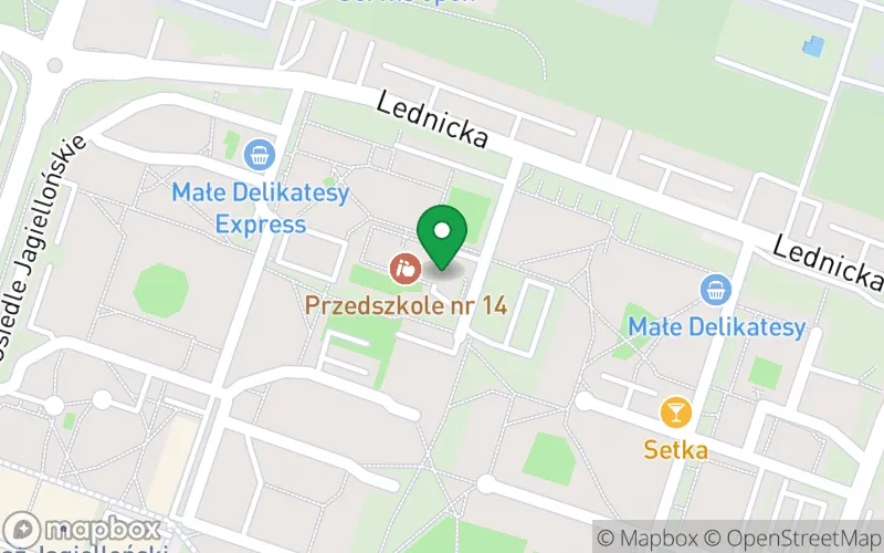 Lokalizacja: Przedszkole nr 14 "Mali Piastowie"