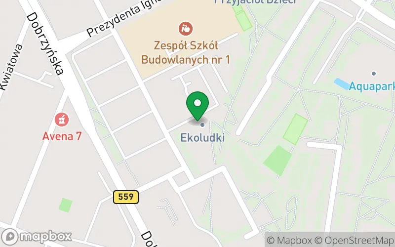 Lokalizacja: Przedszkole Niepubliczne Ekoludki w Płocku
