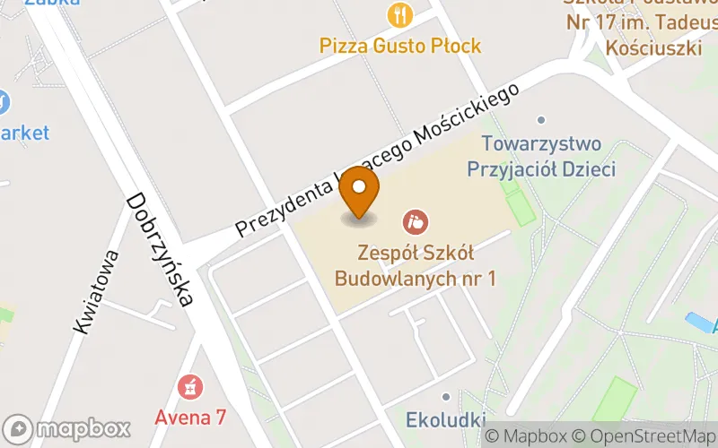 Lokalizacja: Szkoła Policealna nr 5 w Płocku