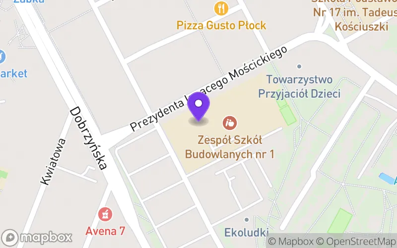 Lokalizacja: Branżowa Szkoła I Stopnia nr 5