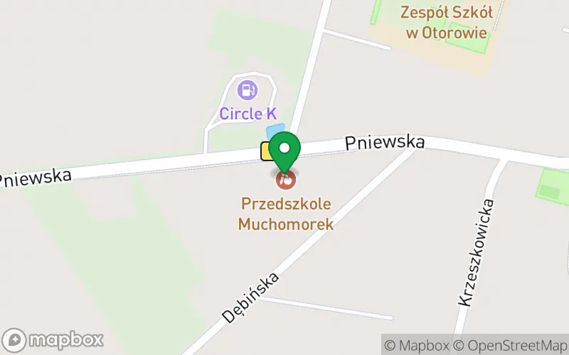 Lokalizacja: Przedszkole w Otorowie