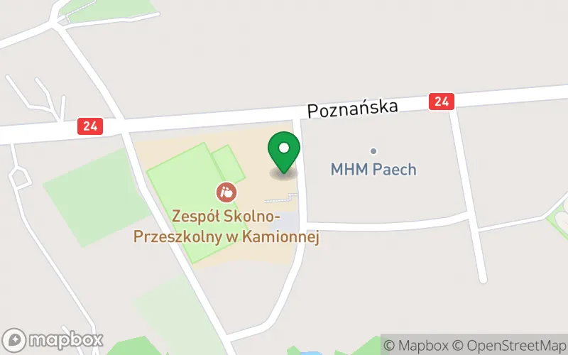 Lokalizacja: Przedszkole w Kamionnie