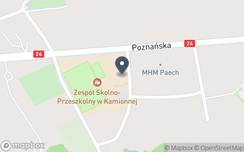 Lokalizacja: Zespół Szkolno - Przedszkolny w Kamionnie
