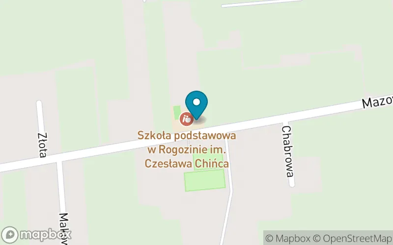 Lokalizacja: Szkoła Podstawowa w Rogozinie im. Czesława Hińca