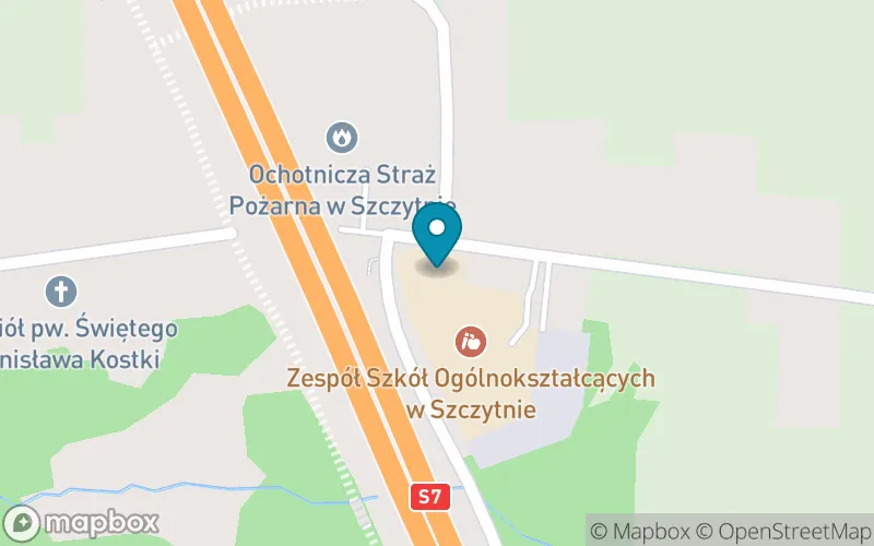 Lokalizacja: Szkoła Podstawowa im. Św. Stanisława Kostki w Szczytnie