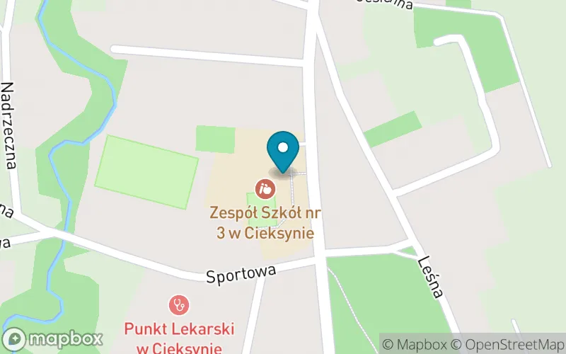 Lokalizacja: Szkoła Podstawowa im. Mikołaja Kopernika w Cieksynie