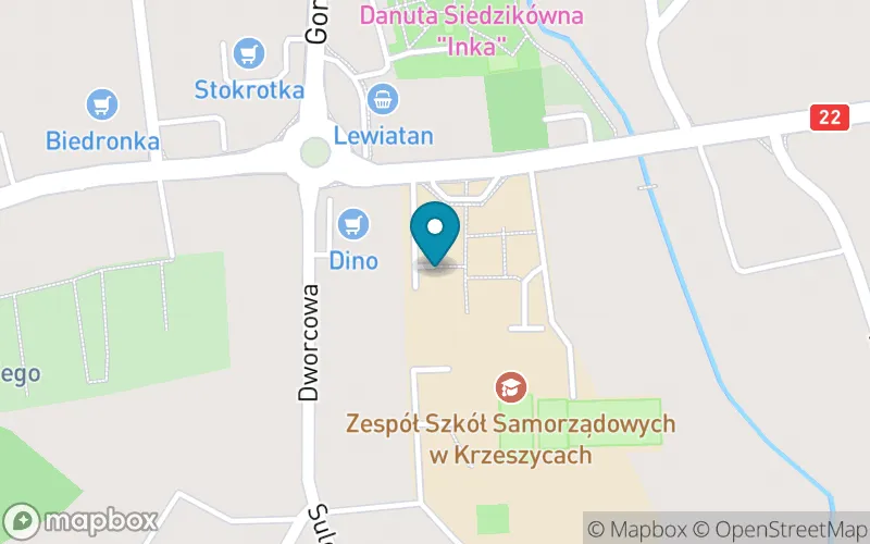 Lokalizacja: Szkoła Podstawowa im. Wincentego Witosa w Krzeszycach