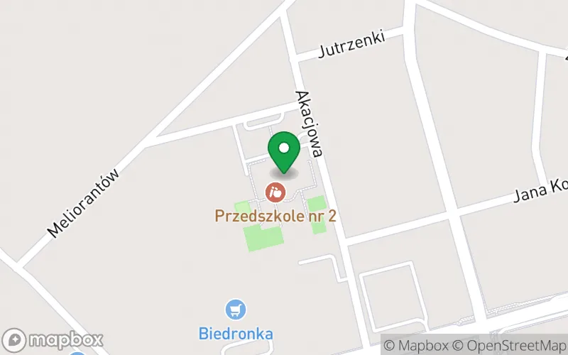 Lokalizacja: Przedszkole nr 2 w Wyszkowie