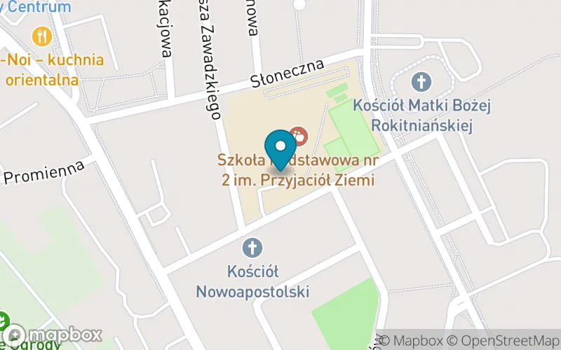 Lokalizacja: Szkoła Podstawowa nr 2 im. Przyjaciół Ziemi