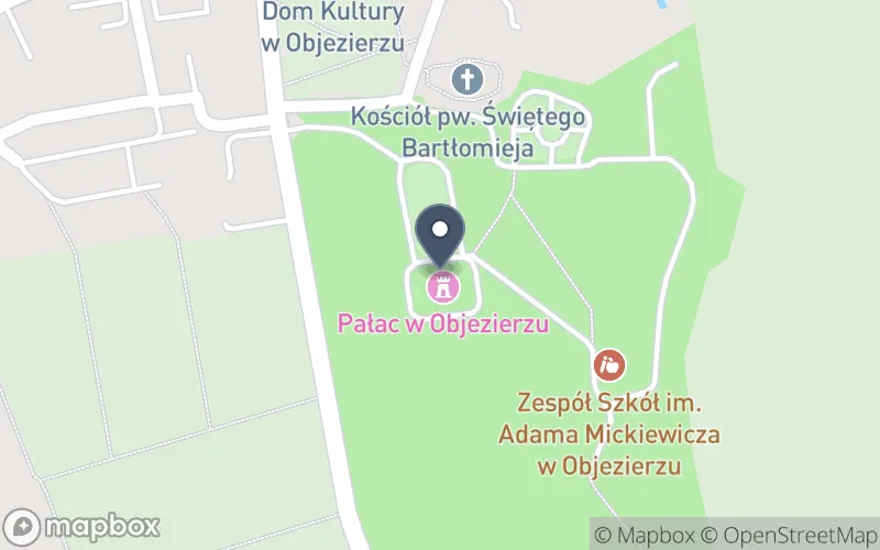 Lokalizacja: Zespół Szkół im. Adama Mickiewicza w Objezierzu