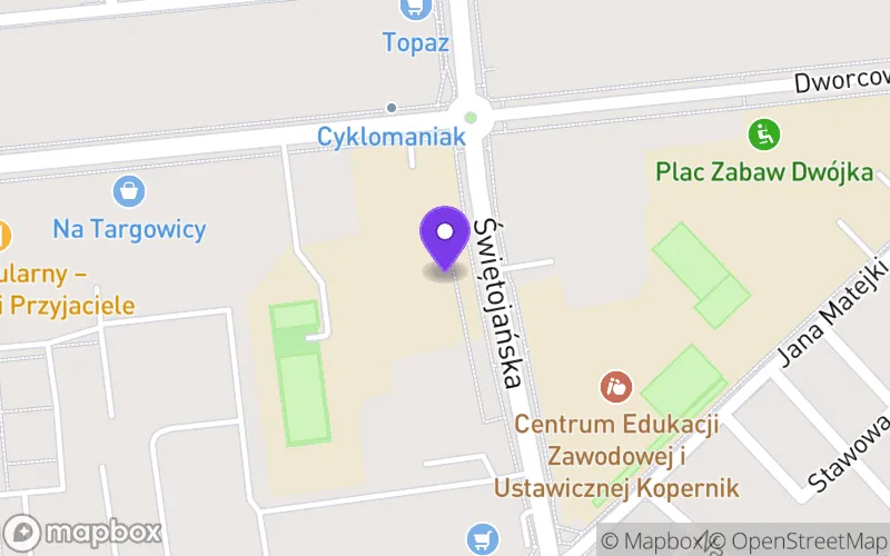 Lokalizacja: Technikum nr 1 w Zespole Szkół nr 1 im. Marii Skłodowskiej-Curie w Wyszkowie