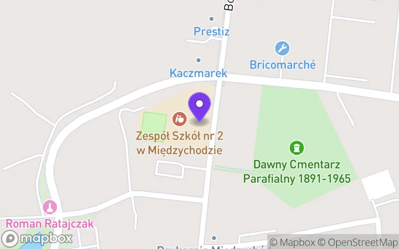 Lokalizacja: Branżowa Szkoła I Stopnia nr 2 w Międzychodzie