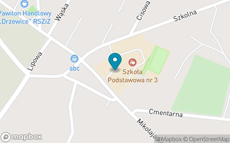 Lokalizacja: Szkoła Podstawowa nr 3 im. Integracji Europejskiej