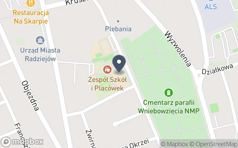 Lokalizacja: Zespół Szkół i Placówek