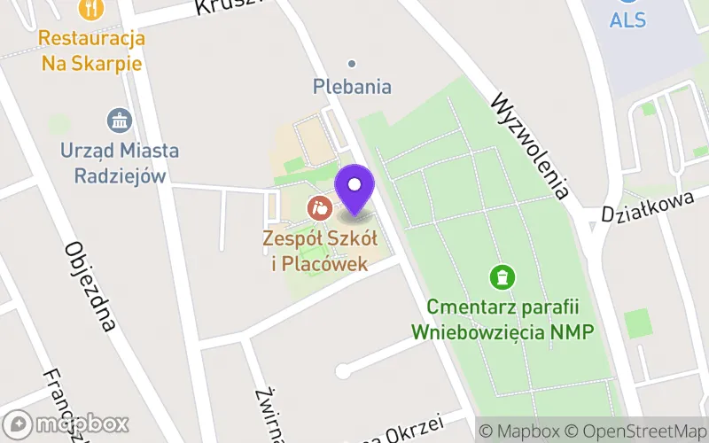 Lokalizacja: Liceum Ogólnokształcące im. Władysława Łokietka