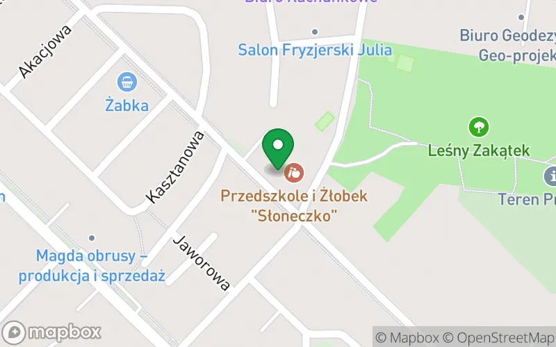 Lokalizacja: Przedszkole "Słoneczko" Anna Korycka