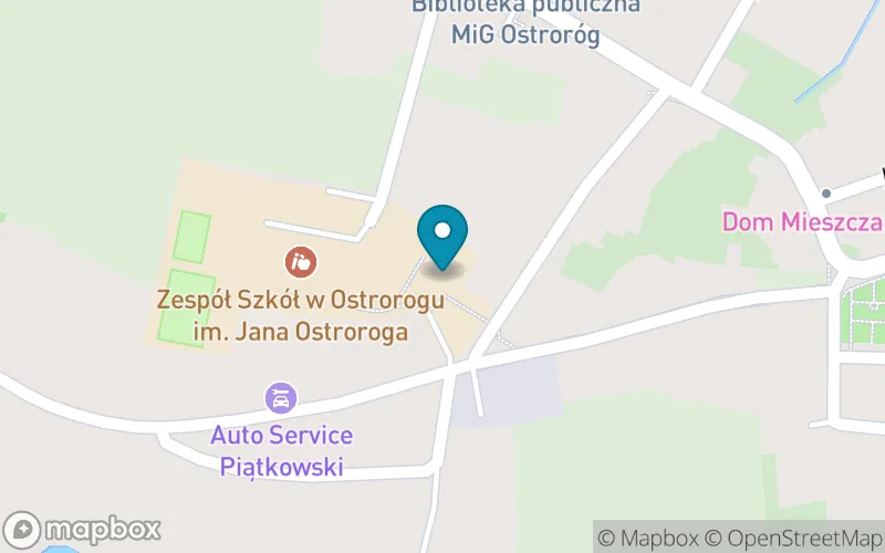 Lokalizacja: Szkoła Podstawowa im. Jana Ostroroga w Ostrorogu