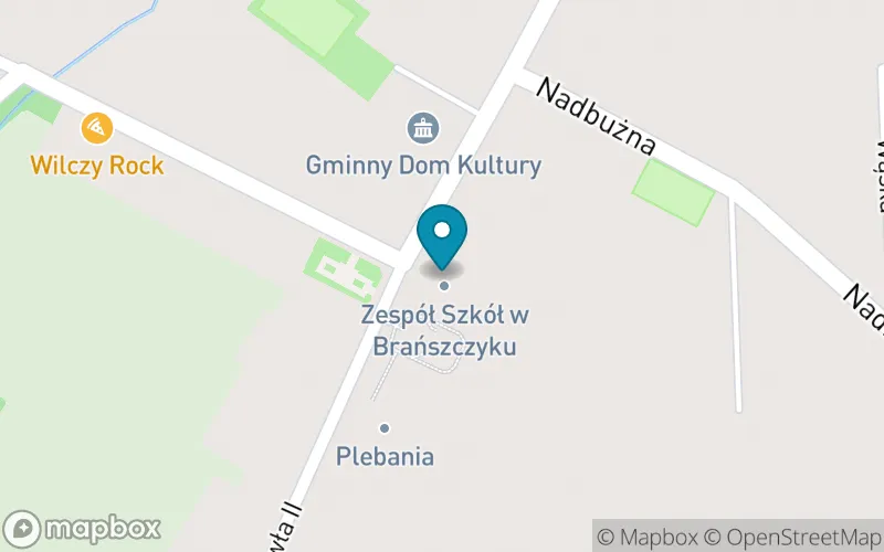 Lokalizacja: Szkoła Podstawowa Specjalna w Zespole Szkół Specjalnych w Brańszczyku