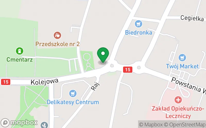 Lokalizacja: Przedszkole nr 1 w Strzelnie