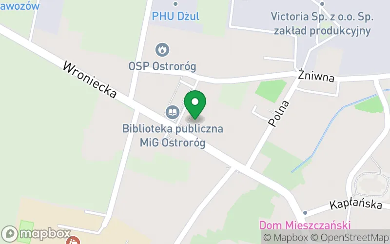Lokalizacja: Przedszkole ,,MIŚ Uszatek" w Ostrorogu