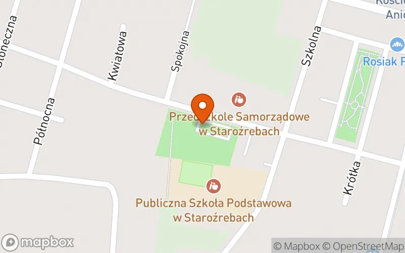 Lokalizacja: Miejsko-Gminny Żłobek "GUMIŚ" w Staroźrebach