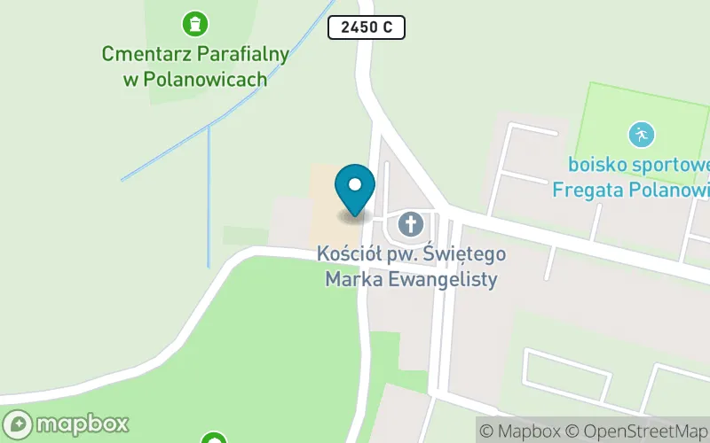 Lokalizacja: Szkoła Podstawowa im. Janusza Kusocińskiego w Polanowicach