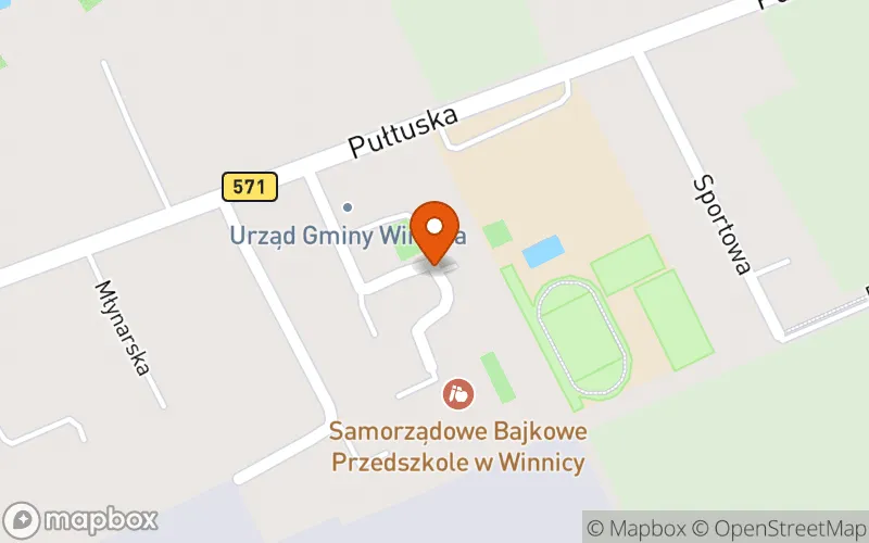 Lokalizacja: Gminny Klub Dziecięcy przy Zespole Placówek Oświatowych w Winnicy