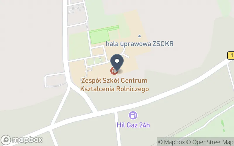 Lokalizacja: Zespół Szkół Centrum Kształcenia Rolniczego w Kamieniu Małym