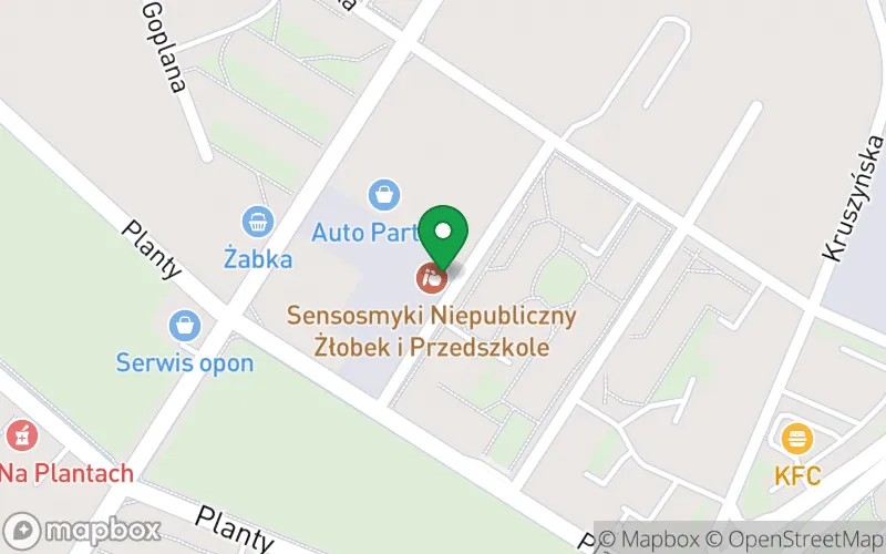 Lokalizacja: Niepubliczne Przedszkole Sensosmyki