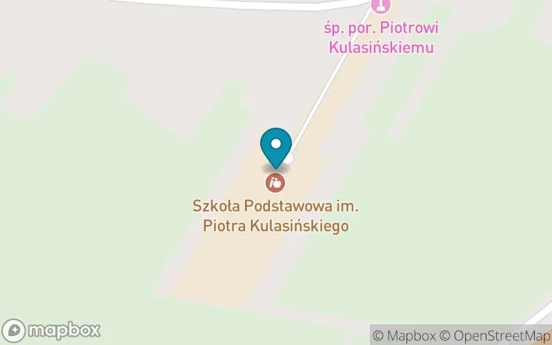 Lokalizacja: Szkoła Podstawowa im. Piotra Kulasińskiego w Trzciance