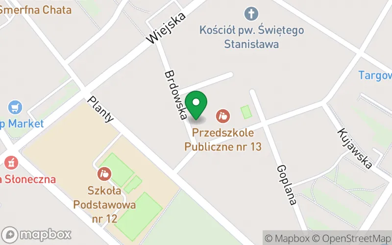 Lokalizacja: Przedszkole Publiczne nr 13 im. „Słoneczny Domek”