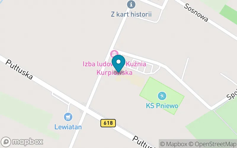 Lokalizacja: Szkoła Podstawowa w Pniewie