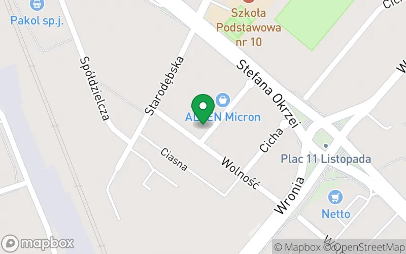 Lokalizacja: Przedszkole Publiczne nr 29