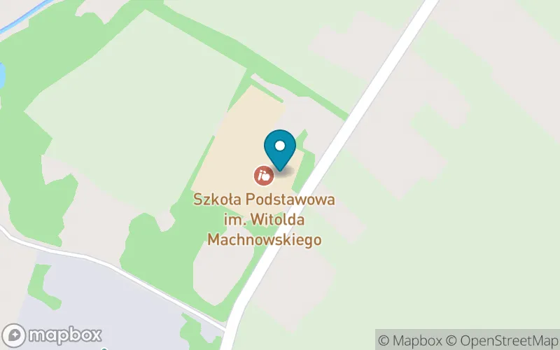 Lokalizacja: Szkoła Podstawowa im. Witolda Machnowskiego w Nowym Niestępowie
