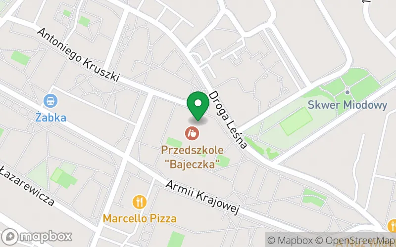 Lokalizacja: Przedszkole nr 1 "Bajeczka" w Obornikach
