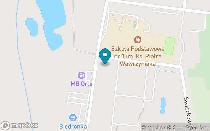 Lokalizacja: Szkoła Podstawowa nr 1 im. Ks. Piotra Wawrzyniaka w Mogilnie