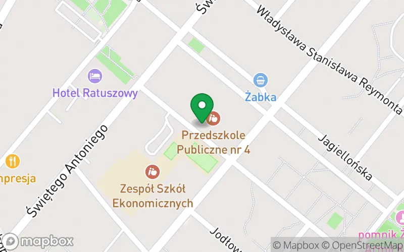Lokalizacja: Przedszkole Publiczne nr 4 we Włocławku