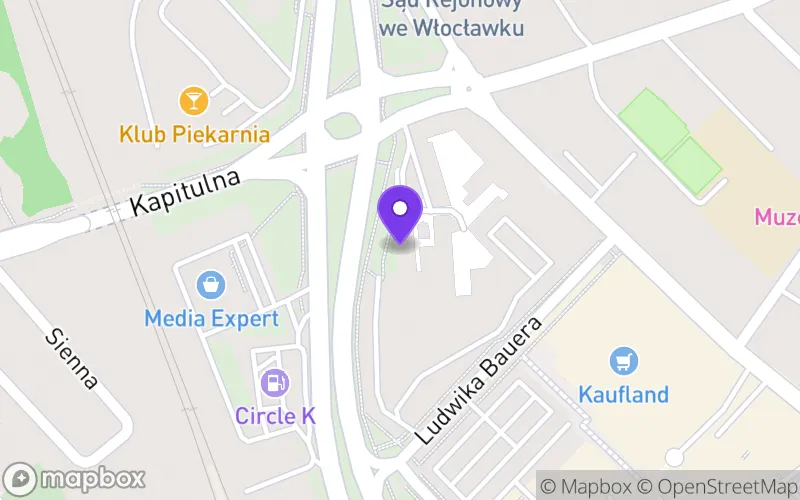 Lokalizacja: Liceum Ogólnokształcące "Spectrum" dla Dorosłych we Włocławku