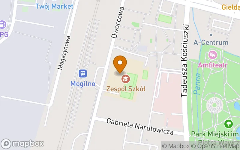 Lokalizacja: Policealna Szkoła w Mogilnie