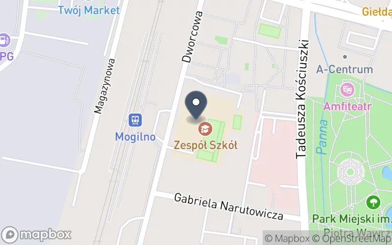 Lokalizacja: Zespół Szkół w Mogilnie