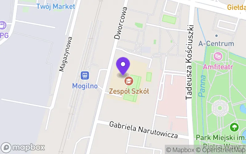Lokalizacja: Liceum Ogólnokształcące w Mogilnie