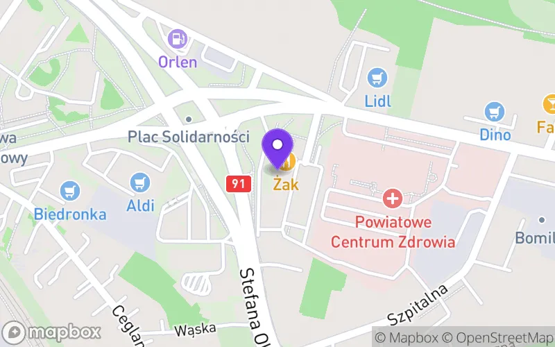 Lokalizacja: Akademickie Liceum Ogólnokształcące nr 1 im. "Obrońców Wisły 1920 Roku" we Włocławku